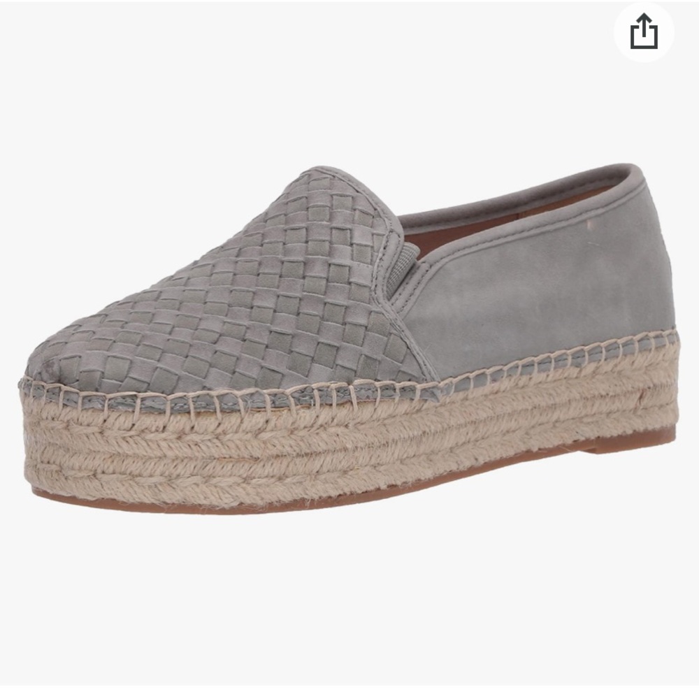 Sam Edelman | NWOB sage green woven platform espadrille slip on shoes 6.5